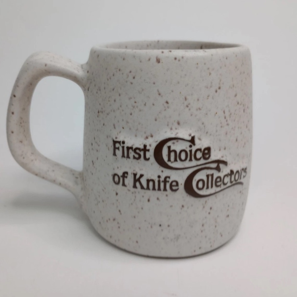 Case XX Coffee Mug Cup Speckled First Choice of Knife Collectors Onion River - Picture 2 of 3